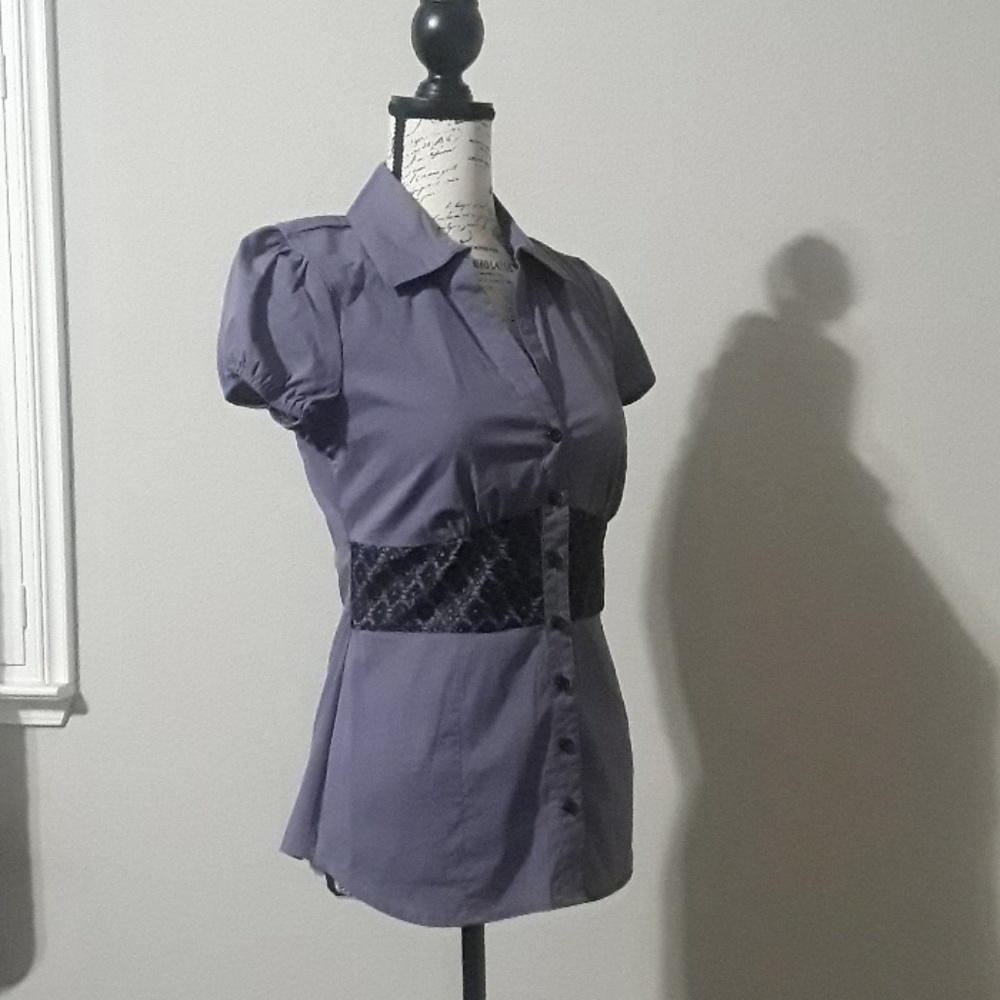 Purple Collared Shirt - Picture 6 of 8